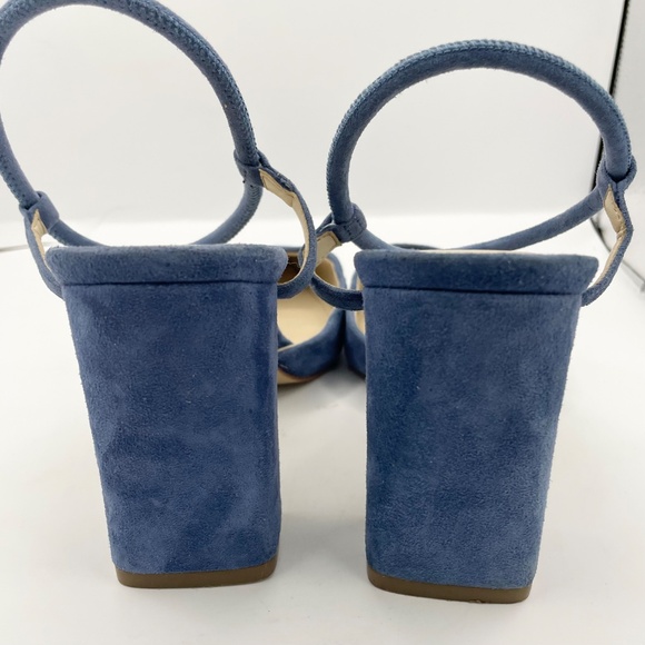 MARC FISHER Velise blue suede slingback pump women’s Size 7 1/2M - Picture 5 of 9